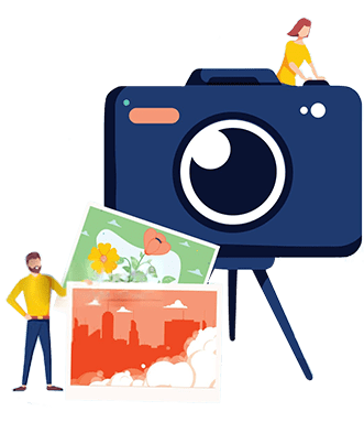 photographer at work